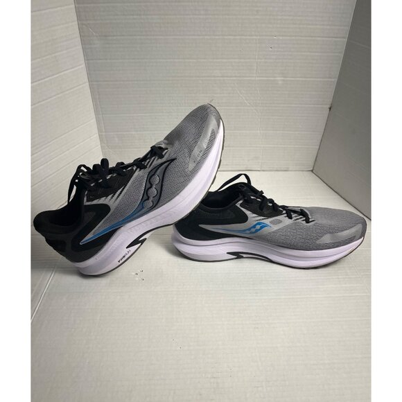 Saucony Axon 2 Running Mens Grey Sneakers Athletic Shoes S20732-15 Size 13 - Picture 2 of 9